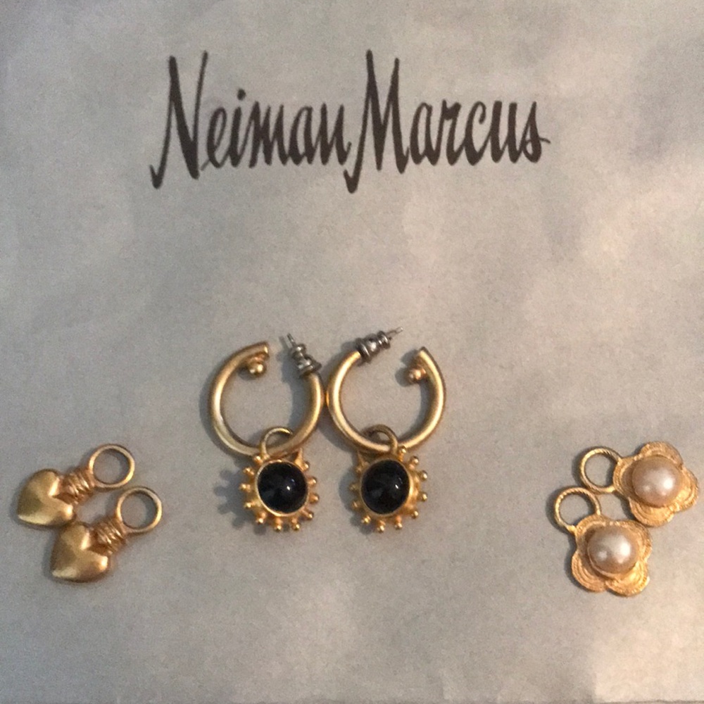 *Feature* Interchangeable Earrings ~ Four Styles - image 2